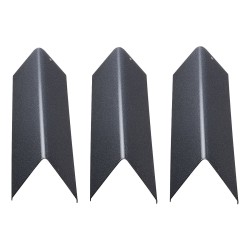 Flavorizer tangot posliiniemaloitua terästä 3 kpl 390 mm Weber Spirit 200 sarjaan