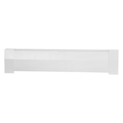 Teräksinen patterin etupaneelin suojus 917 mm valkoinen avoin ritilärakenne