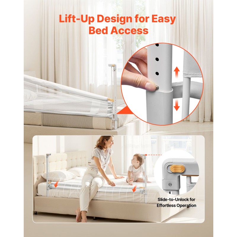 Kangasturvakaide teräsrunko 150 cm harmaa pystysuora nostomekanismi 5–27 cm patjalle