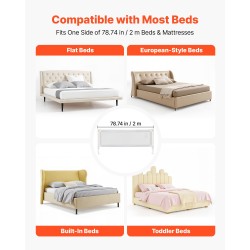 Kangasturvalaita yhdelle sivulle 200 x 62 cm nostettava harmaa teräsrunko