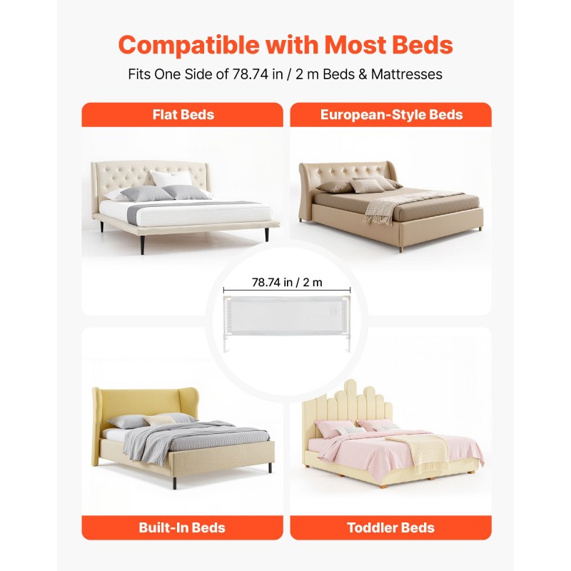 Kangasturvalaita yhdelle sivulle 200 x 62 cm nostettava harmaa teräsrunko