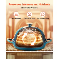 Valurautapata emaloitu 4,73 l leivontaan uuniin induktioliedelle