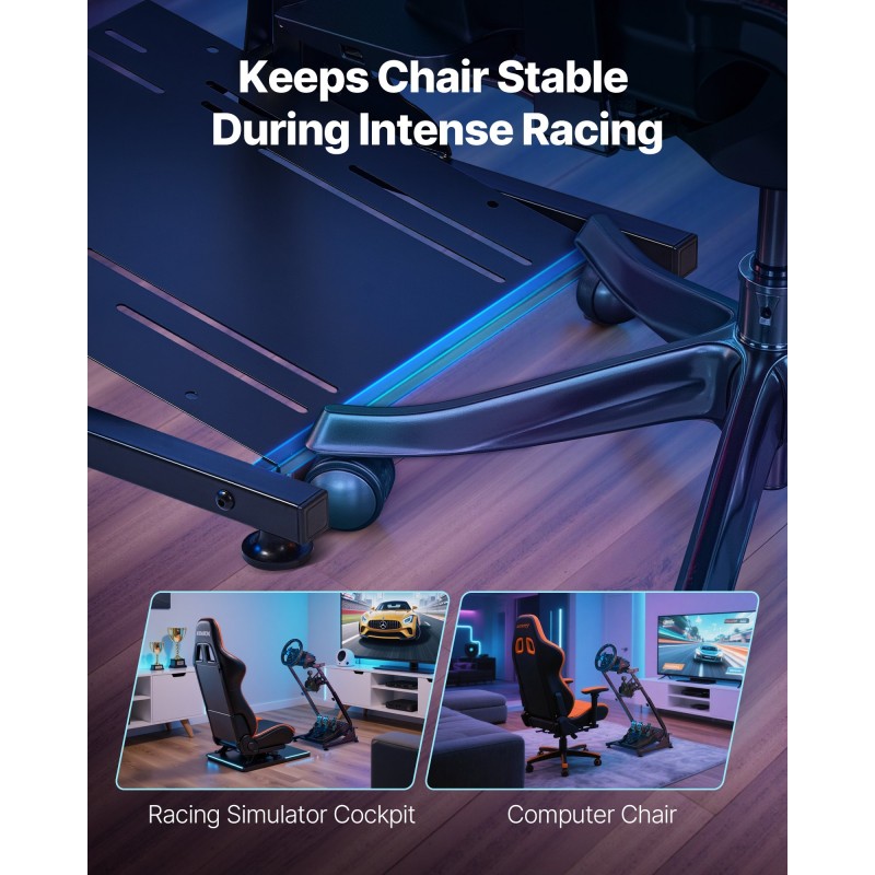 Rattiteline korkeussäädöllä taittuva hiiliteräsrunko 660–820 millimetriä