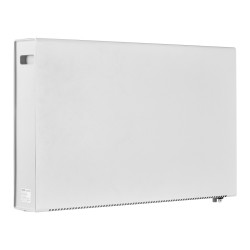 Konvektiopaneelilämmitin 1800–2000 wattia 20–25 neliömetrin tiloihin seinäasennus tai jalustalla kosketusohjaus kaukosäädin