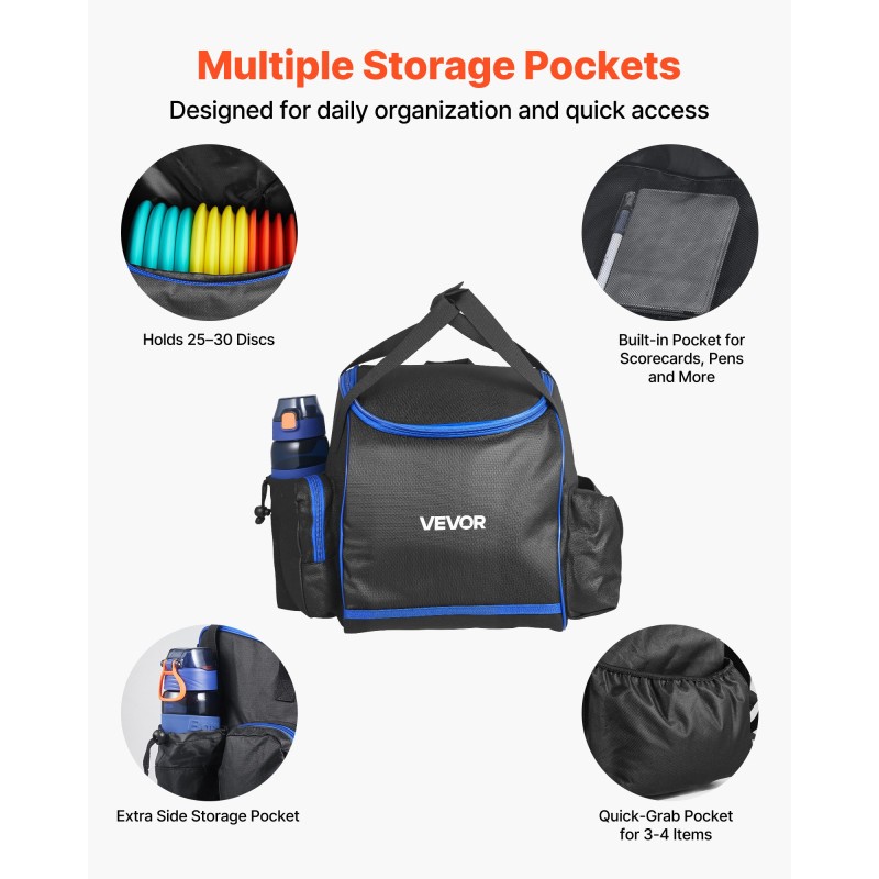 Frisbeegolfsetti 13 kiekkoa TPE-muovista putterilla ja driverilla repulla