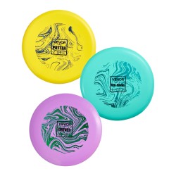 Frisbeegolf setti kolmen kiekon TPE materiaali draiveri lähestymiskiekko putteri ulkokäyttö
