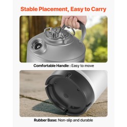 Puhdistustynnyri 6,5 l ruostumaton teräs olutlinjoille D-tyypin liittimellä