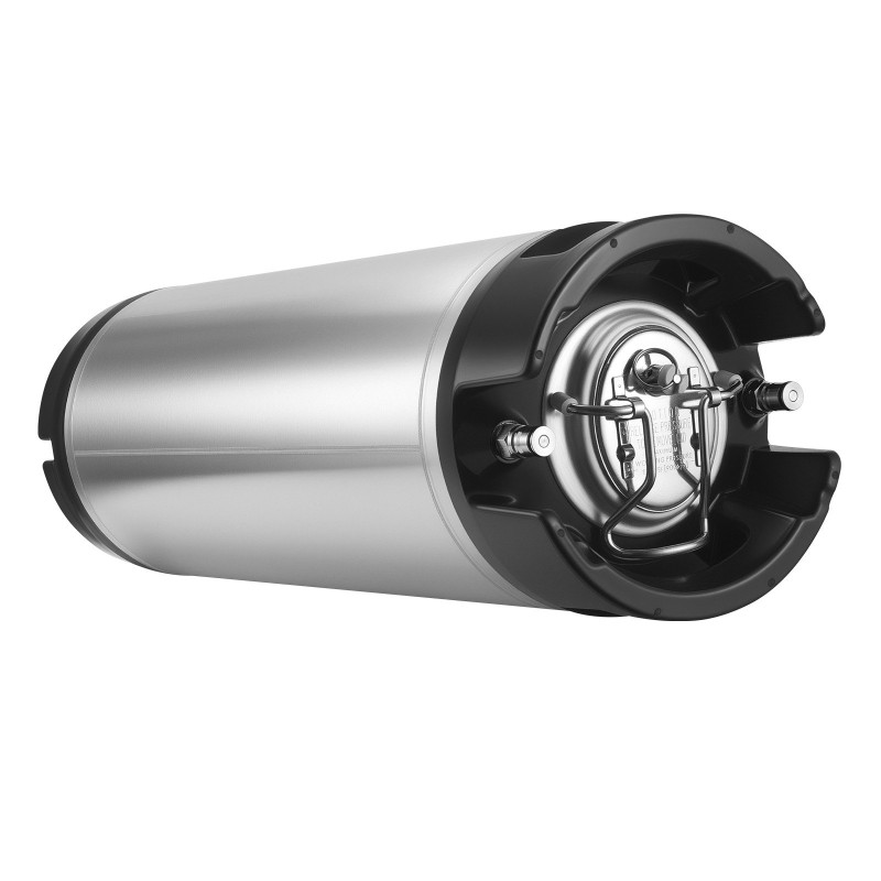 Kegit ruostumattomasta teräksestä 19 l 2 kpl pikaliittimillä kotioluelle