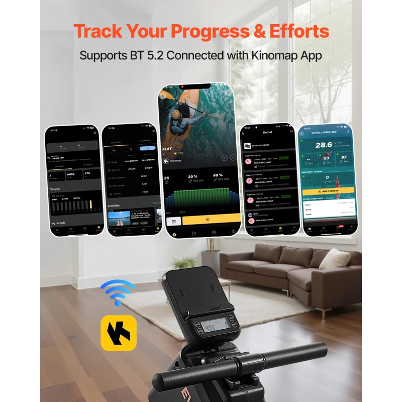 Soutulaite magneettivastus 16 tasoa taittuva teräsrunko 158 kg nestekidenäyttö