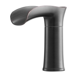 Ammehana ruostumatonta terästä roomalaistyylinen öljytty pronssiviimeistely 3-reikäinen kaksikahvainen