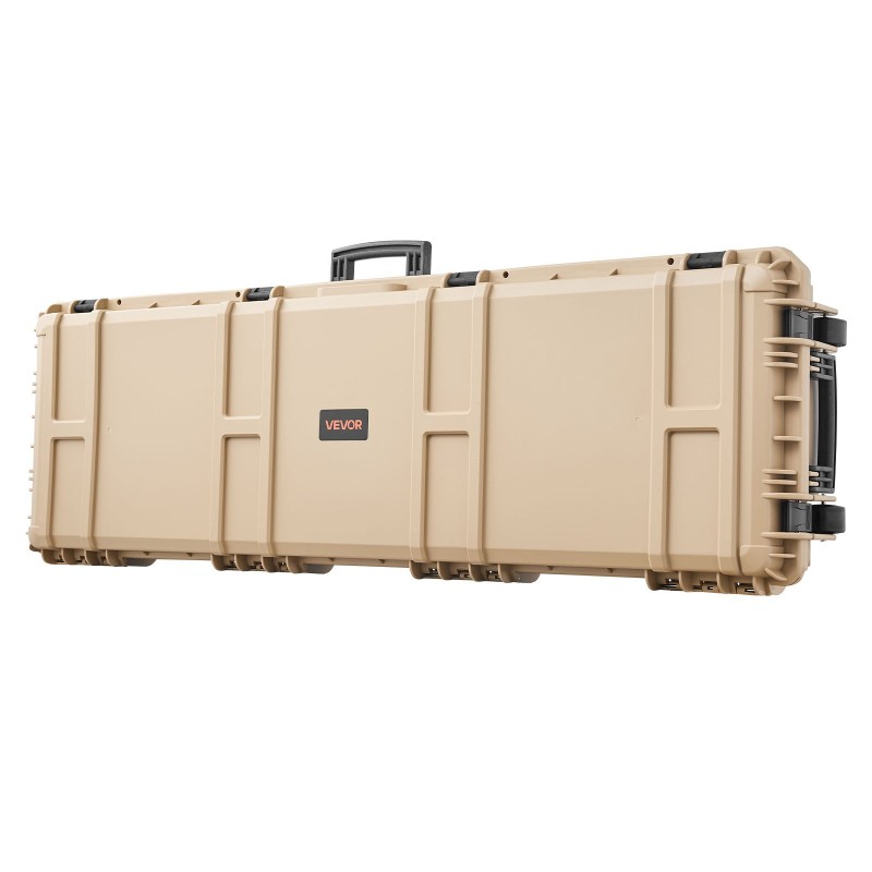 Kova PP-muovinen kiväärilaukku 139x43x19 cm veden ja pölynpitävä