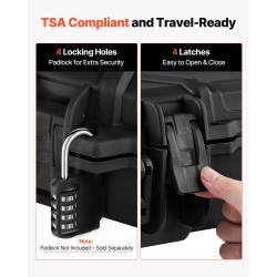 Kovakotelo polypropeeni pitkille aseille sisäpituus 914 mm vesitiivis IP67