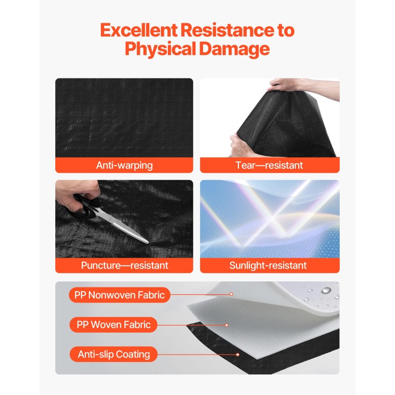 Höyrynsulkukalvorulla polypropeenikuitu 1,27 x 76,2 m 92,9 m²