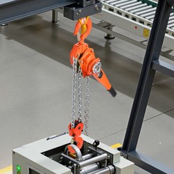 Manuaalinen vipuketjunostin 6 t 6 m G80 seosteräsketjulla kaksipäinen mekaaninen jarru