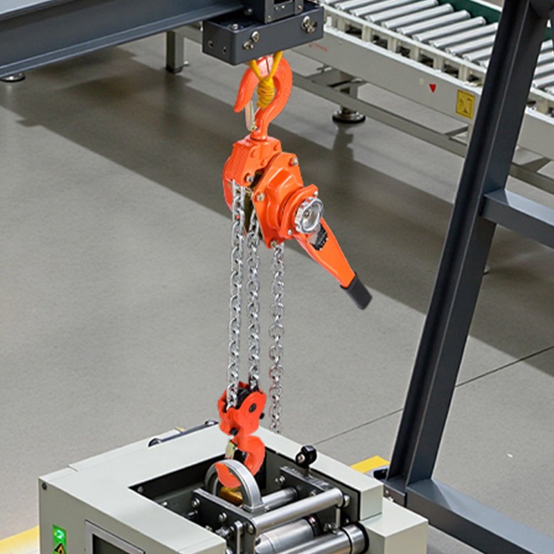 Manuaalinen vipuketjunostin 6 t 6 m G80 seosteräsketjulla kaksipäinen mekaaninen jarru