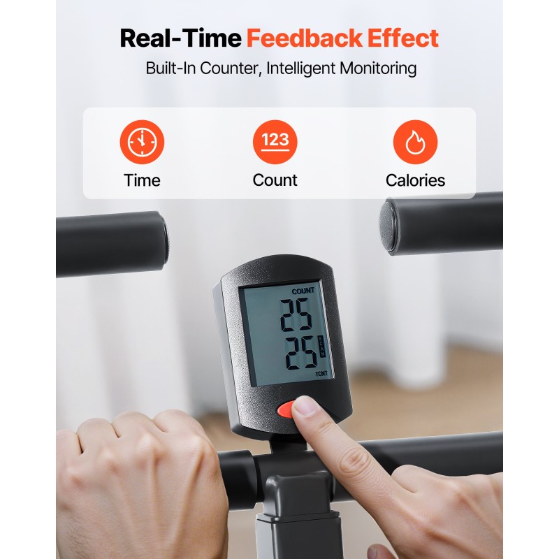 Kyykky ja soutulaite kotikäyttöön taittuva kaksi vastusköyttä säädettävä istuin viisi tasoa
