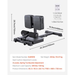 Monitoiminen syväkyykkylaite kotikuntosalille taitettava 120 kg kantavuus nelitasoinen säädettävä istuintyyny