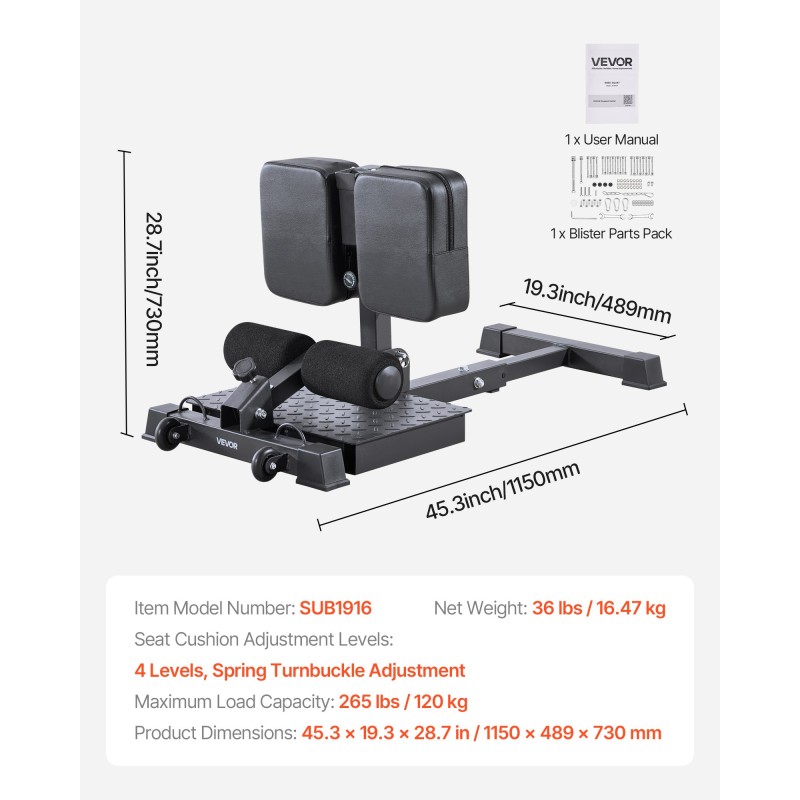 Monitoiminen syväkyykkylaite kotikuntosalille taitettava 120 kg kantavuus nelitasoinen säädettävä istuintyyny
