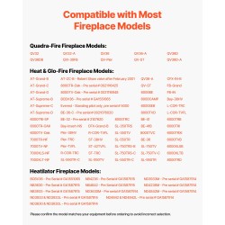 Kaasureleetin asennussarja maakaasulaitteille lämmön- ja korroosionkestävä musta ZH-1003A