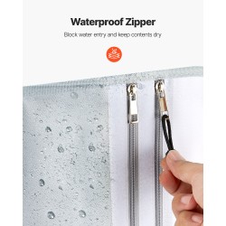 Asiakirjalaukku palonkestävä 1200-asteinen vesitiivis pölynsuojattu kaksi lokeroa silikonipintainen