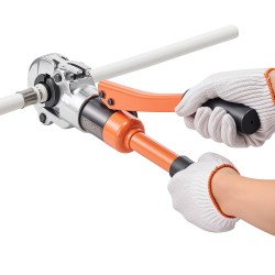 Hydraulinen putkipuristin PEX ja alumiinimuoviputkille 4 vaihdettavaa leukaa TH16 TH20 TH26 TH32