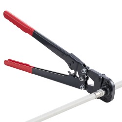 Putkien puristustyökalu PEX- ja alumiinimuoviputkille viisi vaihdettavaa leukaa