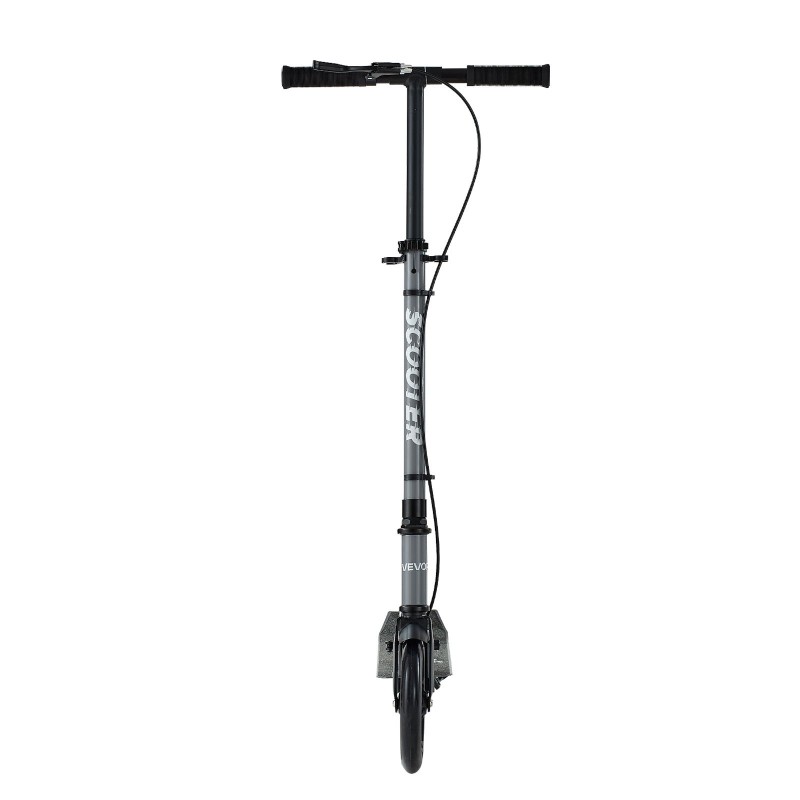 Potkulauta polyuretaanipyörillä säädettävällä ohjaustangolla alkaen 8-vuotiaille kantavuus 99,8 kilogrammaa