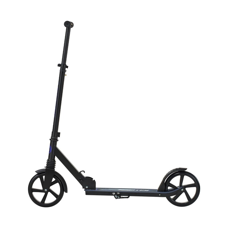 Taittuva potkulauta korkeussäädettävällä ohjaustangolla kantavuus 99,8 kg polyuretaanipyörillä