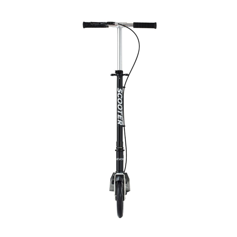 2-pyöräinen potkulauta säädettävällä ohjaustangolla taitettava kevyt runko