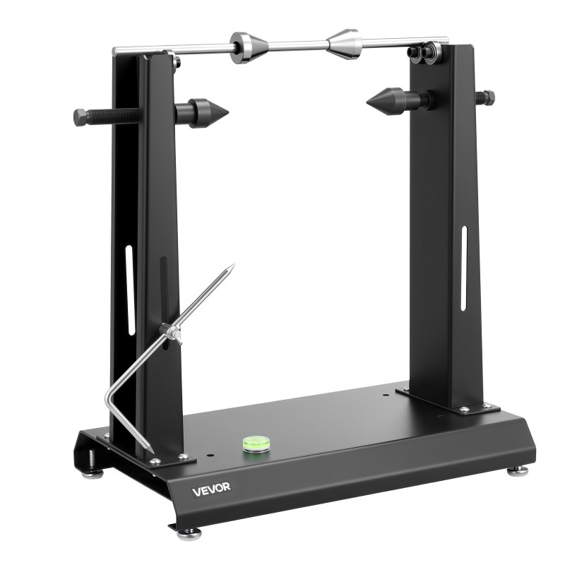 Vanteiden tasapainotusteline hiiliteräsrunko 40 kg kantavuus enintään 889 mm