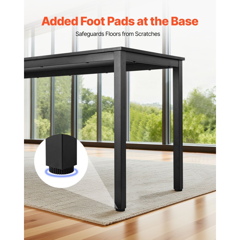 Neuvottelupöytäsarja 6-osainen 16 henkilön ruskea puukuosinen metallijaloilla toimistoon