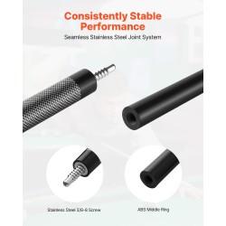 Biljardikeppi lasikuitu-titaanikomposiitti 58 tuumaa kaksiosainen ammattikäyttöön