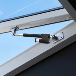 Lineaarikäyttölaite 12V alumiiniseos 9000N työntövoima 200 mm isku IP65