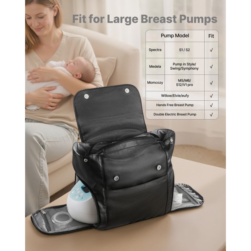 Rintapumppureppu polyuretaaninen nahka eristetty maitotila sisältää kylmäpakkaukset vesitiivis sisämateriaali