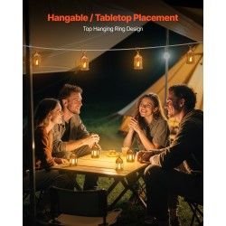 LED-kynttilälyhdyt 12 kpl pronssinvärinen muovi 128 mm ripustusrengas sisäkäyttöön