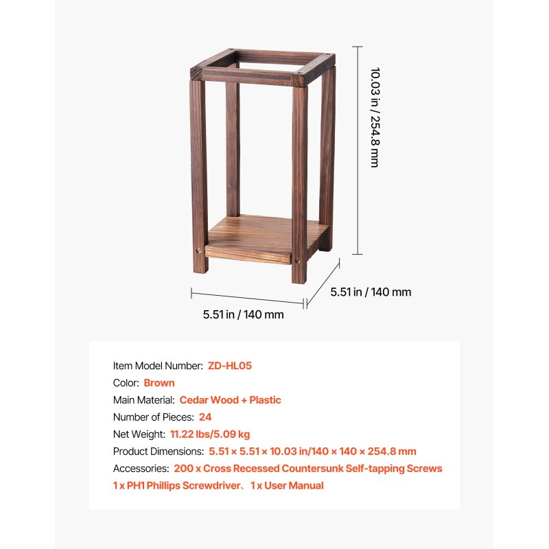 Puinen häälyhtysetti setripuu 24 osaa pöytäkoriste liekittömillä LED-kynttilöillä