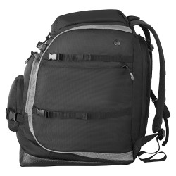 Laskettelumonolaukku 70L 1680D Oxford-kangas vedenpitävä musta EVA-pehmustettu selkäpaneeli