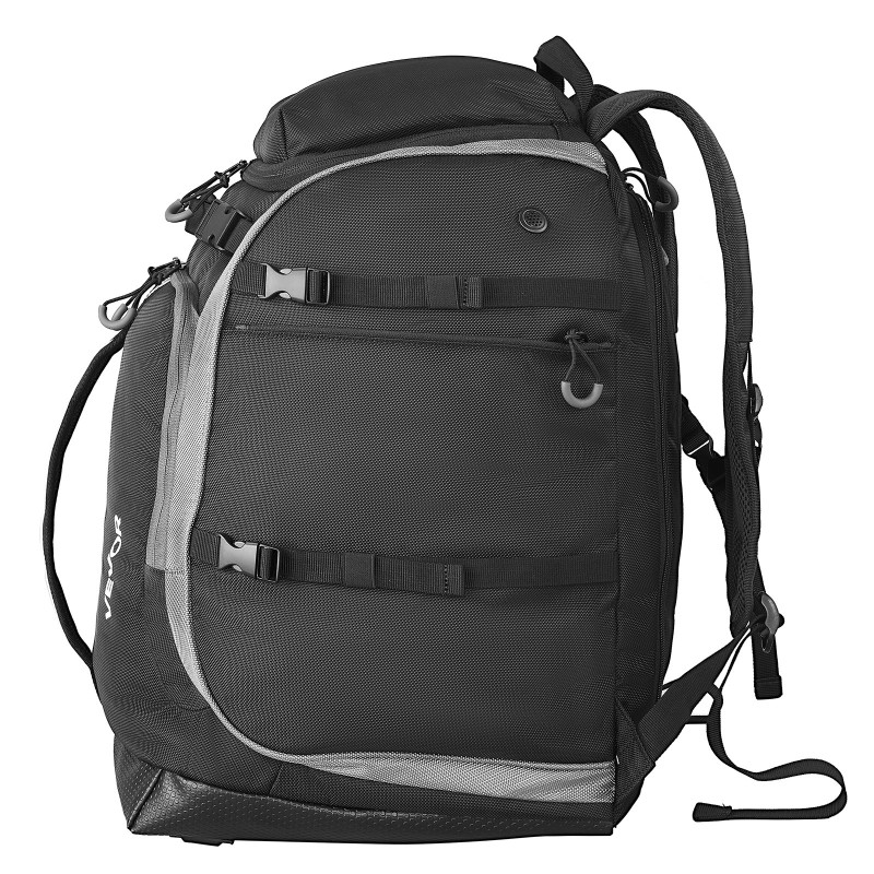 Laskettelumonoreppu lumilautakengille 65L 1680D Oxford-kangas vesitiivis musta