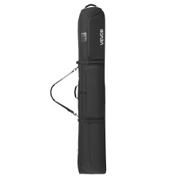 Rullalaukku suksille ja lumilaudalle 600D vedenpitävä 190 cm pyörällinen musta