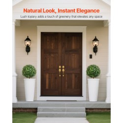 Keinotekoiset puksipuut 559 mm korkeat 2 kpl maapiikillä eukalyptusrunko