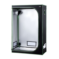 Sisäkasviteltta 600D mylar pinnoitettu kangas 120 x 60 x 180 cm metallirunkoinen valotiivis