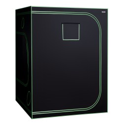 Kasviteltta sisäkäyttöön 1500x1500x2000 mm 600D Oxford-kangas heijastava polyesterikalvo LED-kasvivalolla