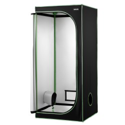 Kasviteltta sisäkäyttöön 80 x 80 x 180 cm 600D Oxford kangas heijastavalla sisäpinnalla