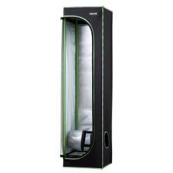 Sisäkasviteltta 600D kangas heijastava polyesterikalvo mitat 400x400x1600 mm