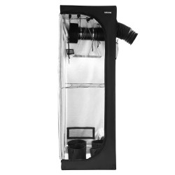 Kasviteltta 600D 60x60x180 cm sisäkäyttöön 100 W täysspektri LED