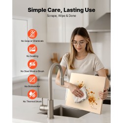 Pizzakivi kordieriitti 38 x 30 cm 15 mm suorakulmainen uuniin ja grilliin