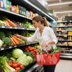 Pinottavat rautaiset ostoskorit 22 l 12 kpl punainen 20 kg kantavuus