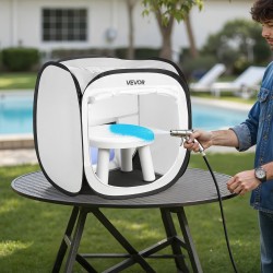 Kokoontaitettava maalausteltta polyesterikangas 40,5×40,5×43 cm pienesineille