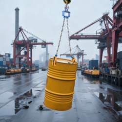 Tynnyrinostoketju hiiliteräksinen 2-haarainen G80-luokan 1 t työkuorma turvasalpalliset koukut