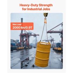 Ketjutynnyrinostin G80 hiiliteräs 0,9 t nostokyky muovi- ja metallitynnyreille